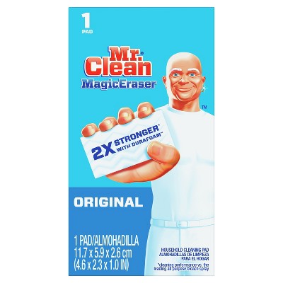 Mr. Clean Magic Eraser Original, Cleaning Pads with Durafoam, 1 count