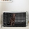Sweet Jojo Designs Dog Crate Kennel Cover 42in. Botanical Green and White - 2 of 4
