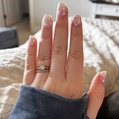 Olive & June Press-on Fake Nails - Round Short Cct Gradient - 42ct : Target