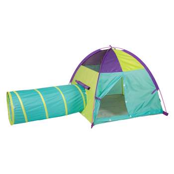 Pacific Play Tents Kids Neon Hide-Me Tent & Tunnel Combo