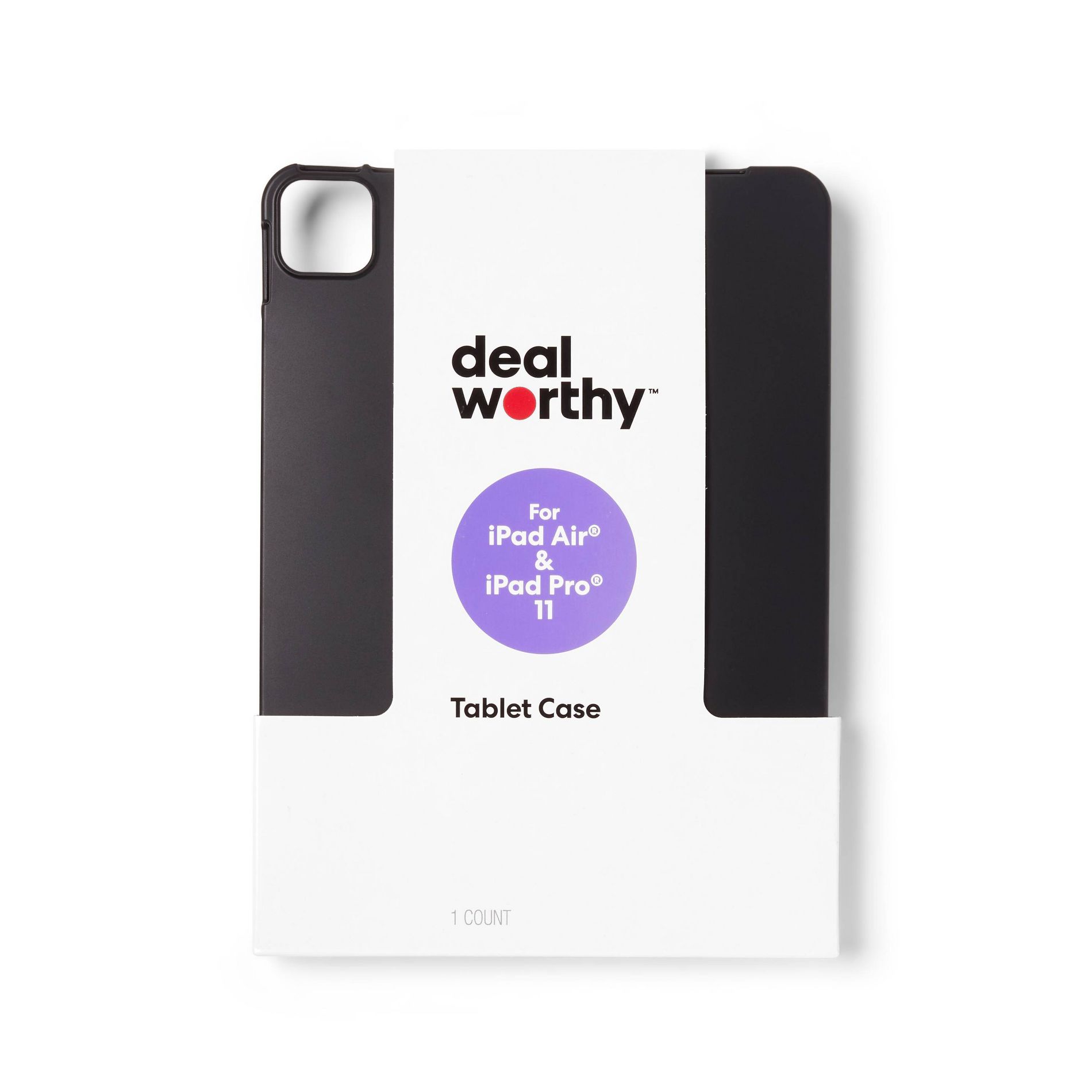 iPad Pro 11 (4th Gen) and Air (5th Gen/M2/M3) Case - dealworthy™ Black
