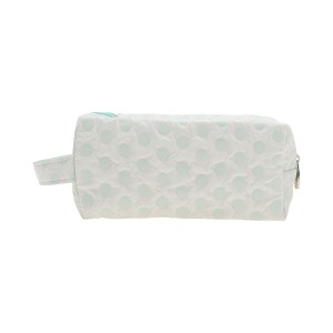 Unique Bargains Fashionable Rectangle Dots Makeup Bag 1 Pc - 1 of 4
