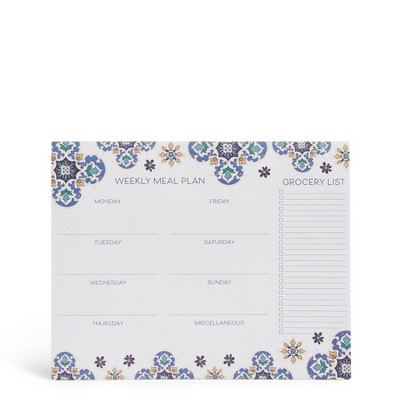 Vera Bradley Women's Outlet Magnetic Weekly Meal Planner