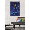 Trends International DC Comics - Batman - Skyline Bat Signal Framed Wall Poster Prints - 2 of 4