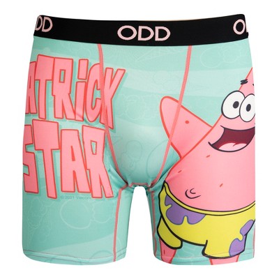 Odd Sox, Patrick Star, Novelty Boxer Briefs For Men, Adult, Large