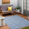 Hauteloom Feya Blue Outdoor Rug - 2 of 4
