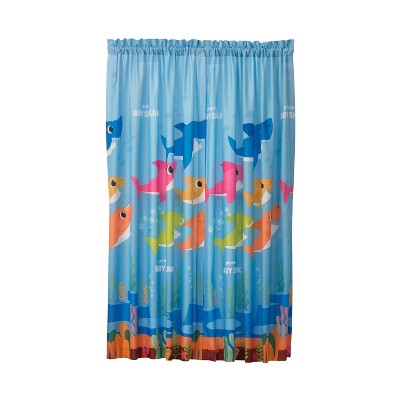 Baby Shark Kids Décor Target, Baby Shark Shower Curtain Set