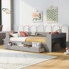 Twin Size Daybed with Shelves, Drawers and Built-In Charging Station - 4 of 4