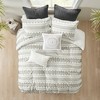 3Pcs Duvet Set, Farmhouse Bedding Set, Cotton Bed Comforter - 3 of 4