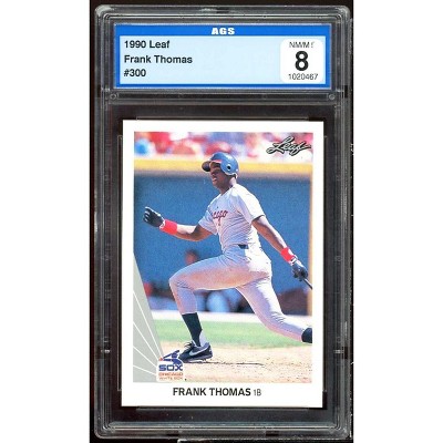 Frank Thomas Rookie Card 1990 Leaf #300 Ags 8 Nm Mt : Target