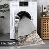 9x12 Large Area Rug, Machine Washable Rugs for Bedroom, Vintage Distressed Accent Rug, Stain Resistant Throw Kitchen Rugs with Non Slip Backing - 3 of 3