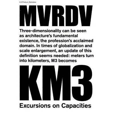 Km3-Excursions on Capacities - by  Mvrdv (Hardcover)