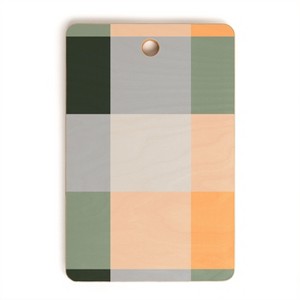 Miho retro color illusion Rectangle Cutting Board - Deny Designs - 1 of 3