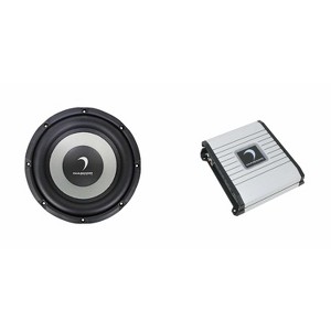 Diamond Audio Dmd250.1D 1-Ch 250W Amp W/Remote And One Dmd 10" Dvc 4Ω 200W Rms Subwoofers - 1 of 4