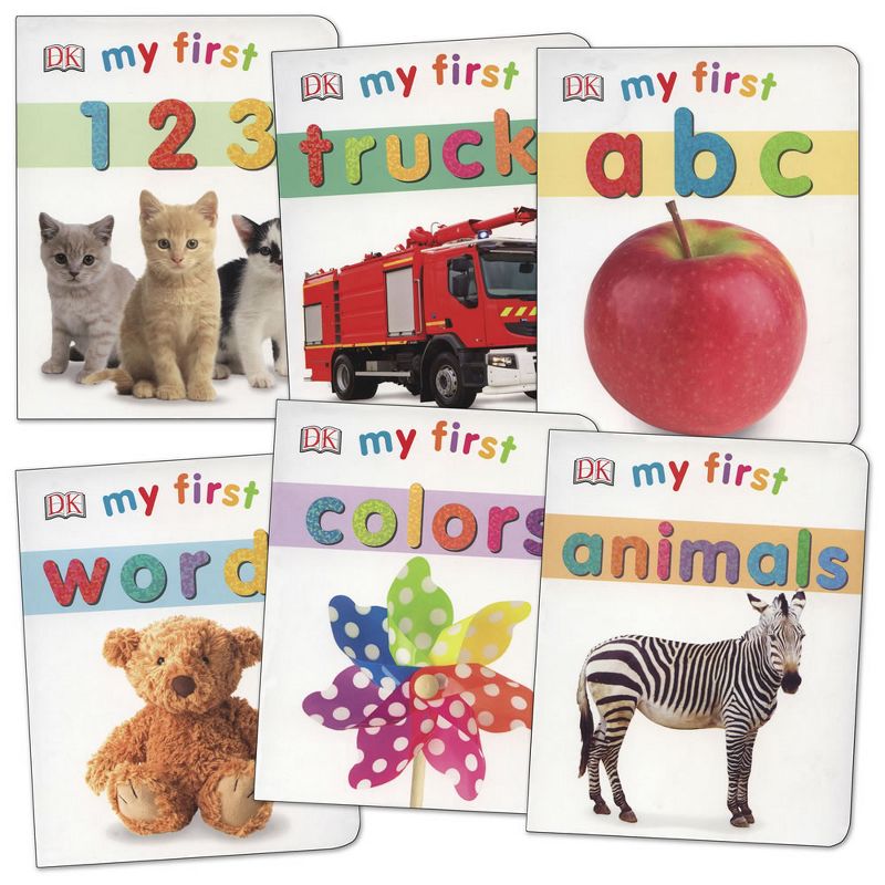 Kaplan Early Learning My First Learning Board Books - Set of 6, 1 of 6