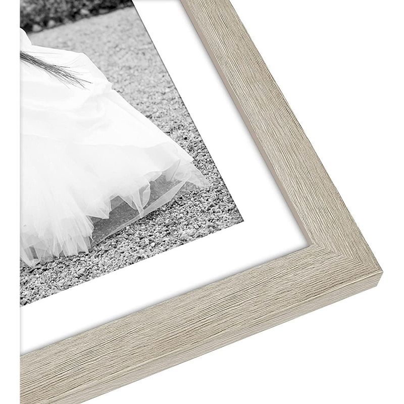 Americanflat Picture Frame Set of 7 Pieces with tempered shatter-resistant glass - Available in a variety of sizes and styles, 3 of 7