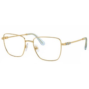Swarovski SK 1003 4021 Womens Rectangle Eyeglasses Gold/Blue 53mm - 1 of 3