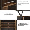 Bestier Small Kitchen Island Buffet Table with Storage Drawers - 4 of 4