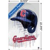 Trends International MLB Cleveland Guardians - Drip Helmet 22 Unframed Wall Poster Prints - 3 of 4