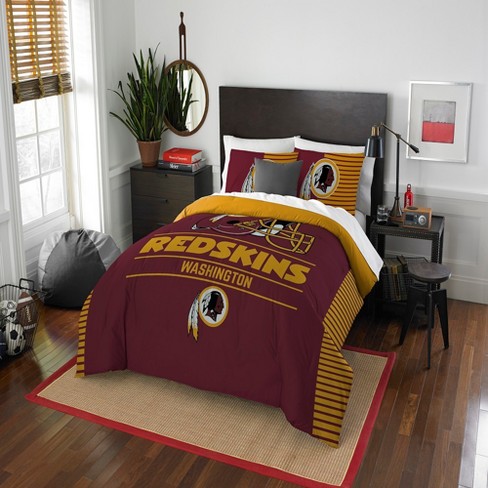 Nfl Washington Redskins Northwest Draft Full Queen Comforter Set