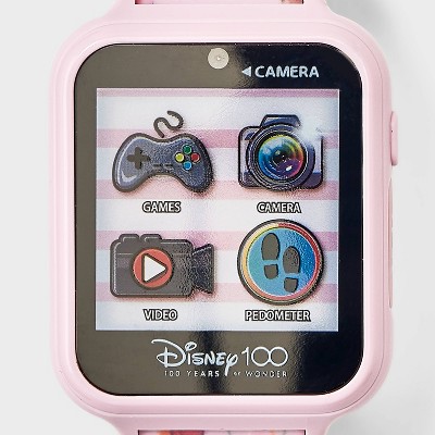 Girls&#39; Disney 100 Mickey Mouse Interactive Watch - Pink_0