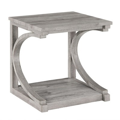 NicBex Modern 47.8" Rectangle Coffee Table with Solid Wood Frame for Home and Office