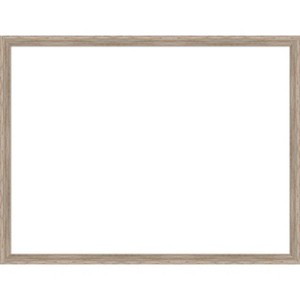 Amanti Art Hardwood Wedge Mocha Framed Dry Erase Magnetic Board - 1 of 4