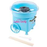 Great Northern Popcorn Countertop Cotton Candy Machine With Scoop and 10 Serving Sticks – Blue