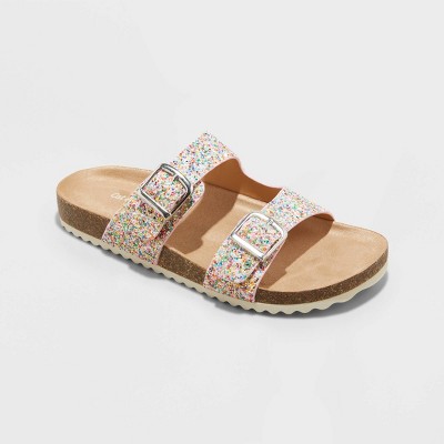 CLAERANCE SALE Summer Sequin Design Women Casual Summer Flat Slippers Flip Flops  Female Outside Shoes Girls Comfortable Woman Footwear 