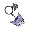 Kuromi Heart Shaped Keychain With Character Charms : Target