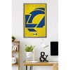 Trends International NFL Los Angeles Rams - Logo 25 Framed Wall Poster Prints - 2 of 4