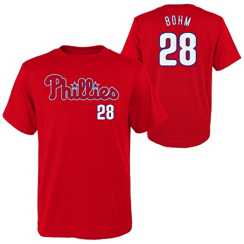 MLB Philadelphia Phillies Boys' Alec Bohm T-Shirt - XS