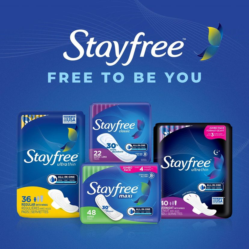 Stayfree Pads Collection