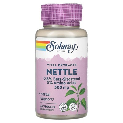 Solaray Nettle, Vital Extracts, 60 VegCaps