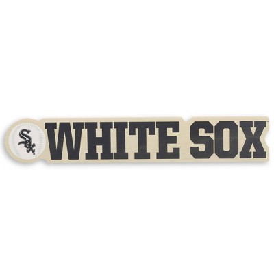 MLB Chicago White Sox Chunky Wood Wall Sign