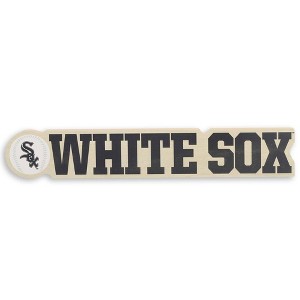 MLB Chicago White Sox Chunky Wood Wall Sign - 1 of 4
