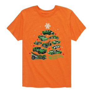 Boys' - Hot Wheels - Car Tree Short Sleeve Graphic T-Shirt - 1 of 4