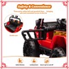 Jojoka 24V Ride on Truck Car for Kids, Battery Powered 4*55W Motor Electric Toys with Remote Control, 2 Seatl, Spring Suspension, Bluetooth, 3 Speeds - 4 of 4