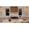 Urban Ambiance Luxury Contemporary Pendant Light,  11.25"H x 12"W,  Midnight Black Finish, UHP2704 - 2 of 4