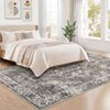 Machine Washable Area Rugs for Living Room Non Slip Non Shedding  Vintage Indoor Carpet - 4 of 4
