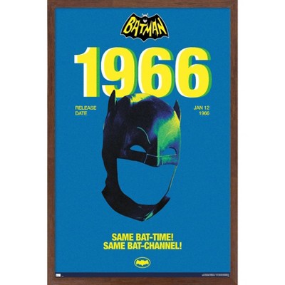 Trends International DC Comics Batman: 85th Anniversary - 1966 Cowl Framed Wall Poster Prints