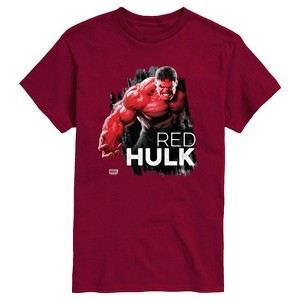 Men's - Marvel - Red Hulk Short Sleeve Graphic T-Shirt - 1 of 2