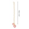 Unique Bargains Butterfly Heart Cup Chain Charm Water Cup Pendant 1 Pc - 2 of 4
