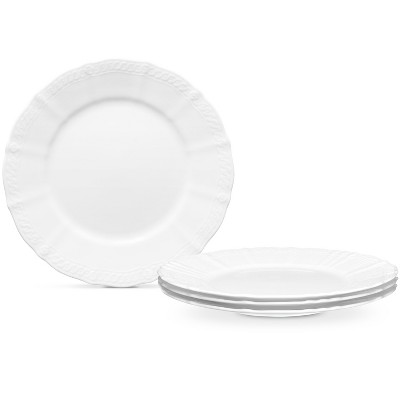 Noritake Cher Blanc Salad Plate, Round, 8 1/2"Set of 4,