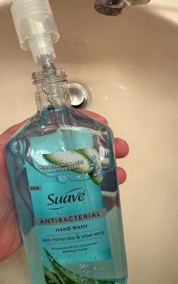 Suave Antibacterial Liquid Hand Wash - Sea Minerals & Aloe Vera - 12 fl oz  : Target