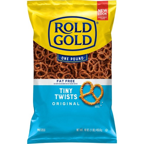 Rold Gold Fat Free Tiny Twists Pretzels - 16oz : Target