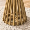 KTMBDW Round Coffee Table, 15.75" Small Coffee Table, Circle Wood Center Table for Living Room, Apartment - 4 of 4