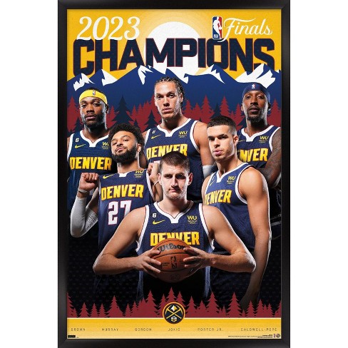 2023 NBA Finals Champions Denver Nuggets Official Patch