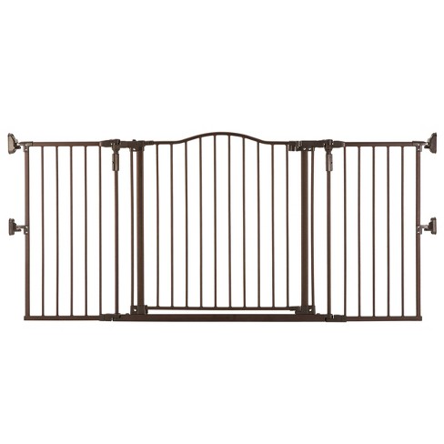 Toddleroo By North States Gathered Home Baby Gate - Matte Bronze -  38.3-72 Wide : Target