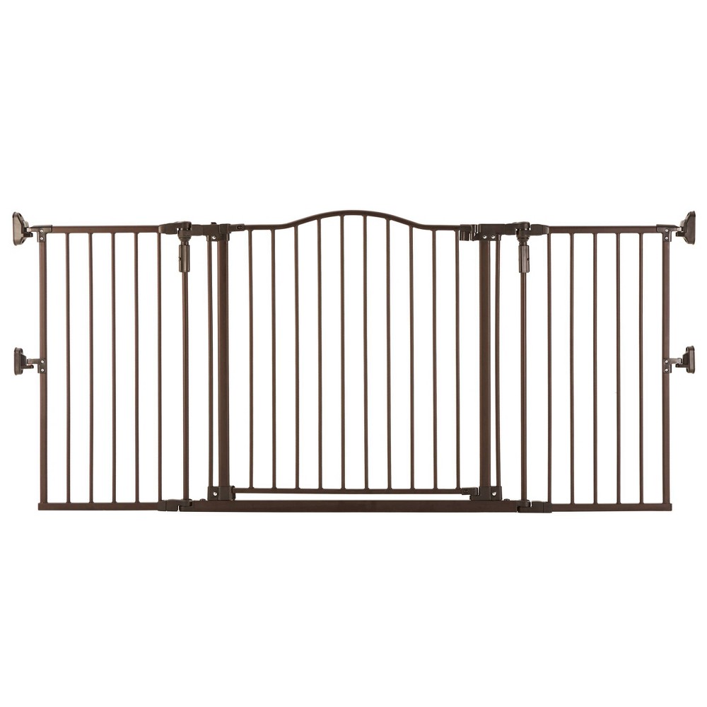 Photos - Baby Safety Products Toddleroo by North States Gathered Home Baby Gate - Matte Bronze - 38.3"-7